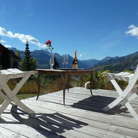 Studio Barcelonnette Ubaye, Provence Enchastrayes Eksteriør billede