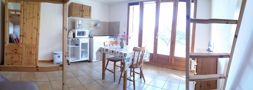 Studio Barcelonnette Ubaye, Provence Enchastrayes Eksteriør billede