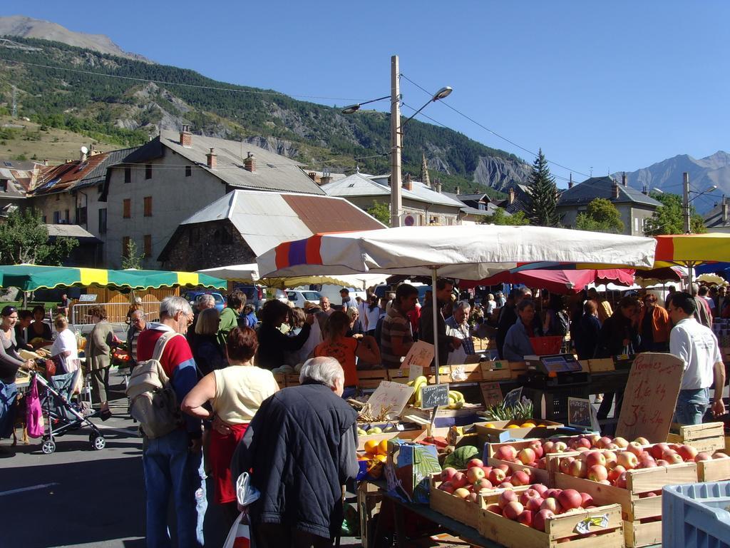 Studio Barcelonnette Ubaye, Provence Enchastrayes Eksteriør billede