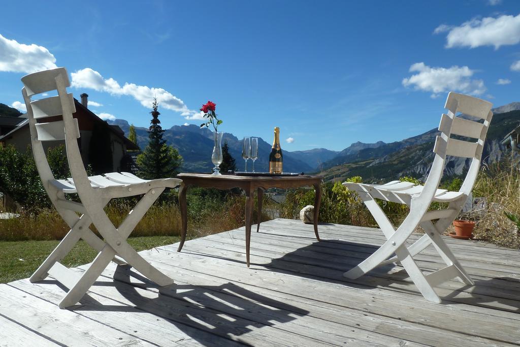 Studio Barcelonnette Ubaye, Provence Enchastrayes Eksteriør billede